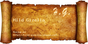 Hild Gizella névjegykártya
